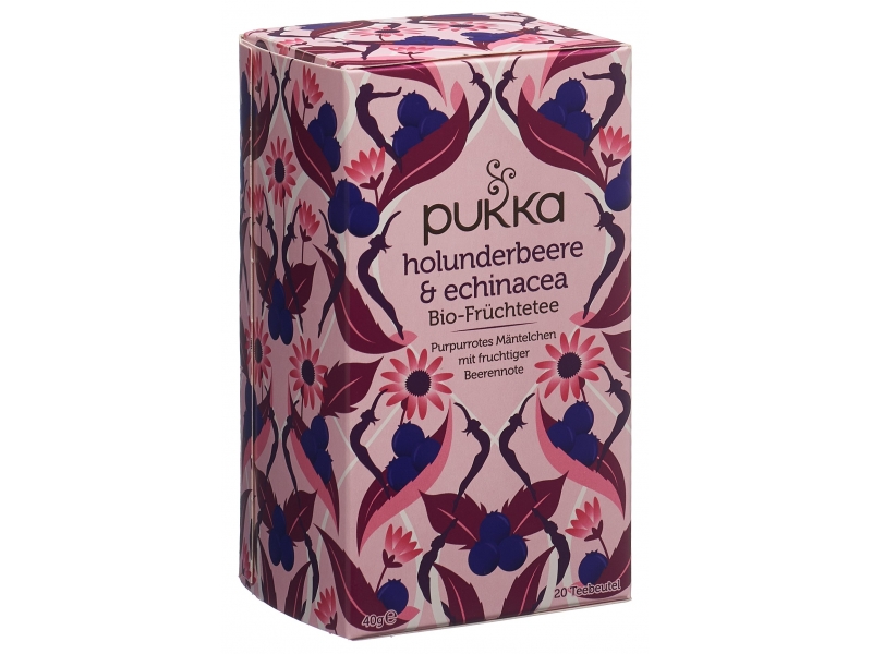 Pukka Holunderbeere & Echinacea Tee Bio sach 20 pce
