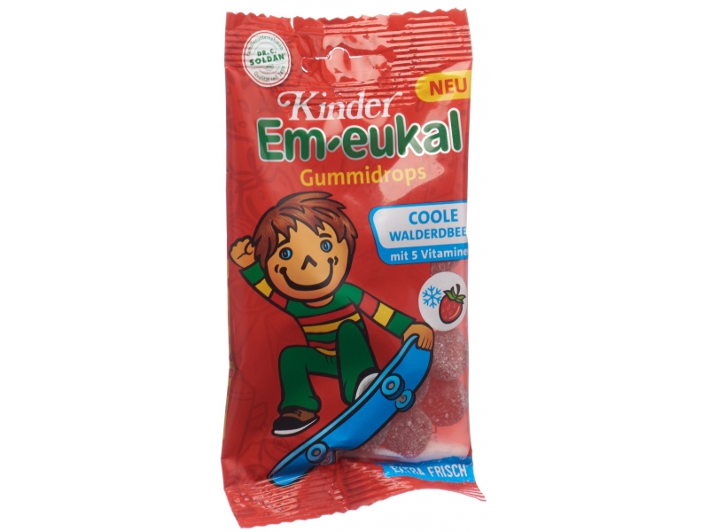 Soldan Em-eukal Kids Gumdrops Walderdbeere-Honig Btl 75 g