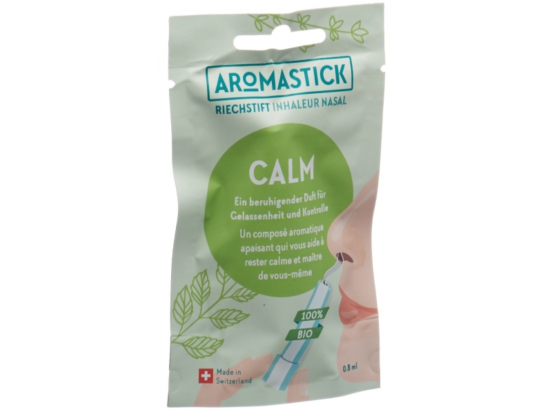 AROMASTICK inhalateur nasal 100% Bio Calm sach