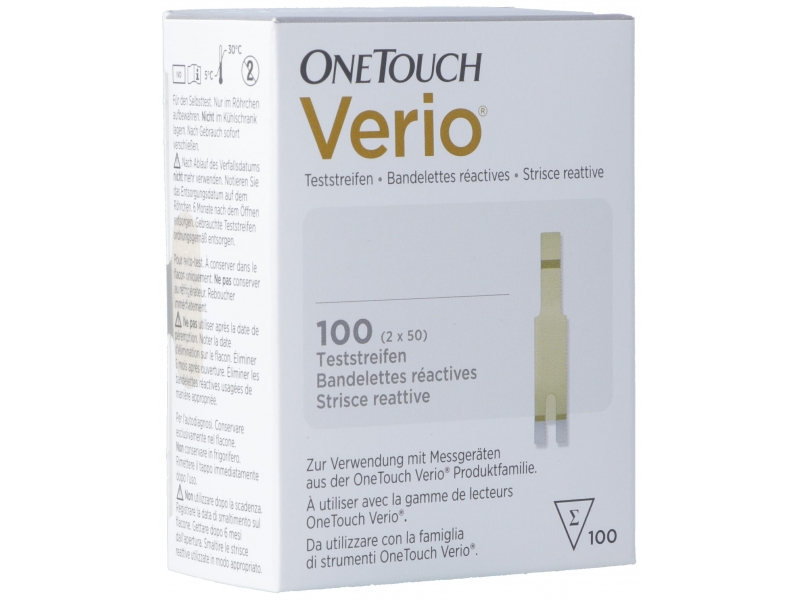 One Touch Verio Teststreifen 2 x 50 Stk