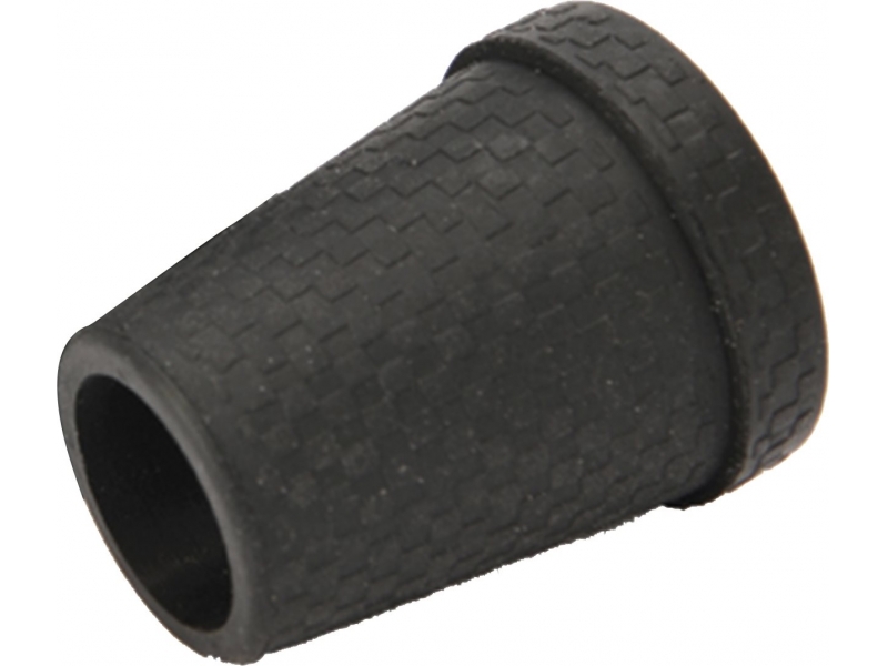 Ossenberg embout avec anneau renforcé pour canne en carbone 18mm noir