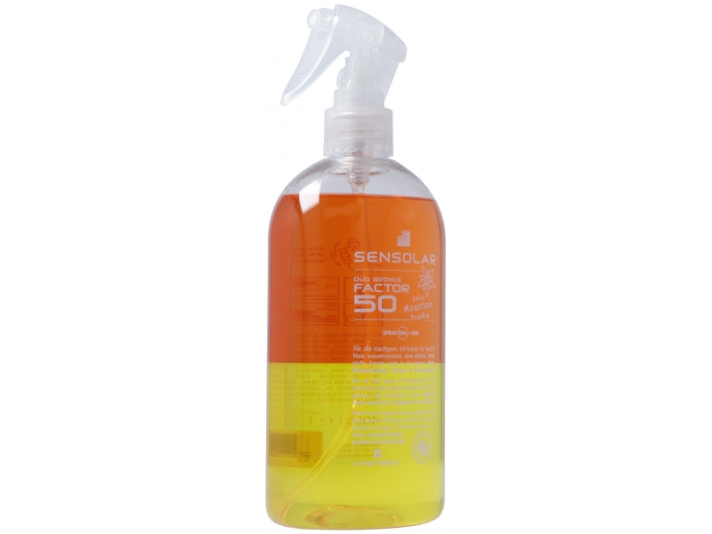 Sensolar Sonnenschutz ohne Emulgatoren LSF 50 Fl 400 ml