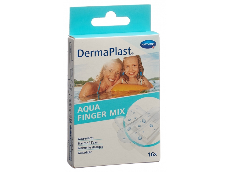 DermaPlast Aqua Finger Mix 16 pce
