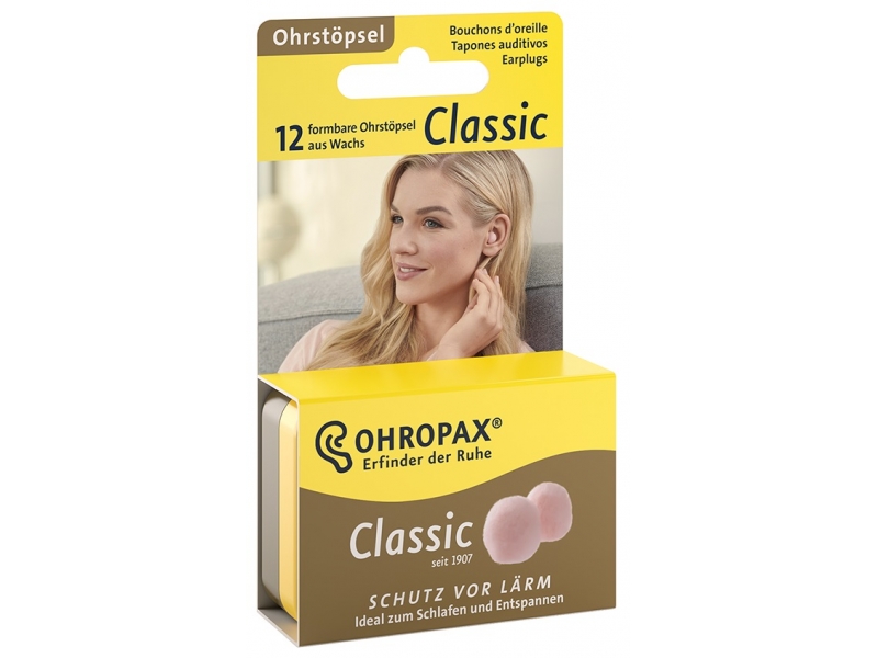 OHROPAX Classic sourdines cire 12 pce