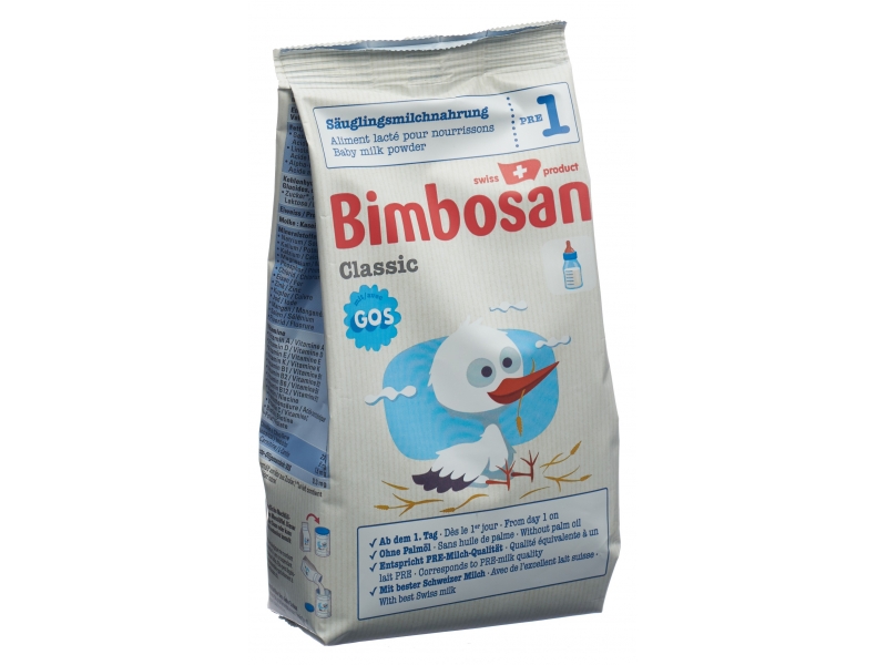 Bimbosan Classic 1 lait pour nourrissons recharge 400 g