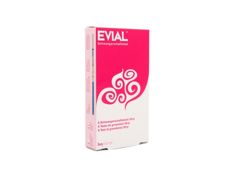 Evial test de grossesse Strip 6 pce