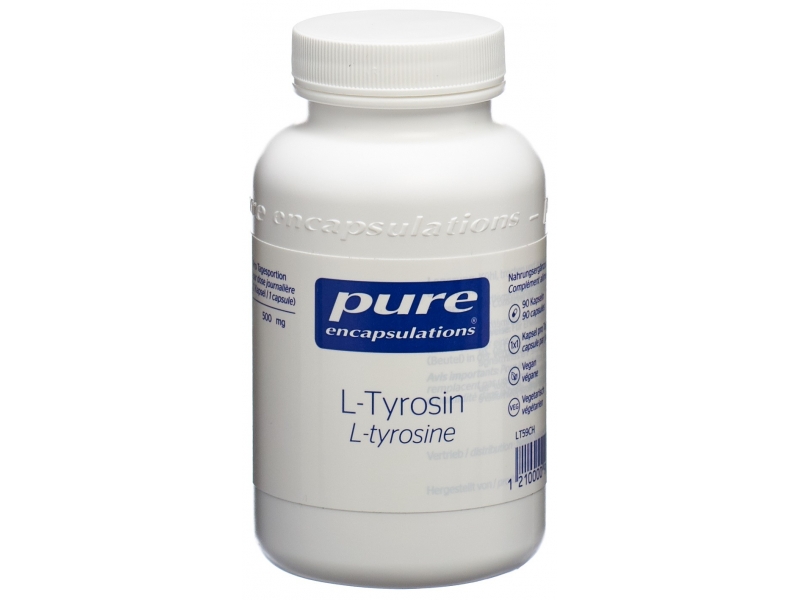 Pure L-Tyrosine caps bte 90 pce