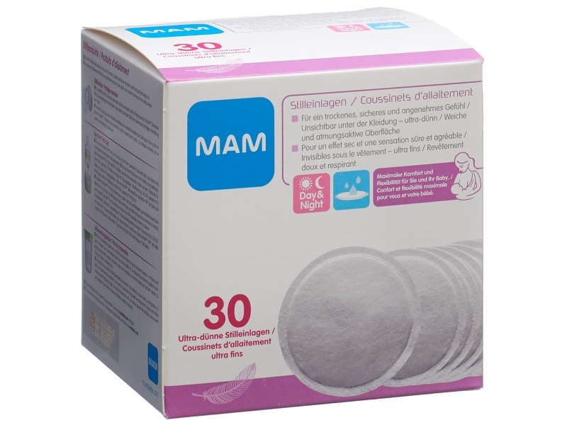 MAM Coussinets d'allaitement 30 pce