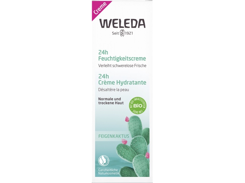 Weleda figuier de barbarie 24h crème hydratante tb 30 ml