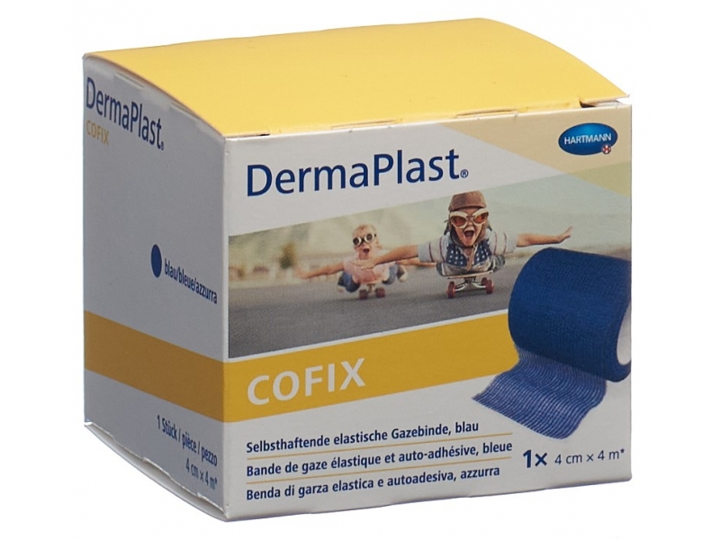 DermaPlast CoFix 4cmx4m blau