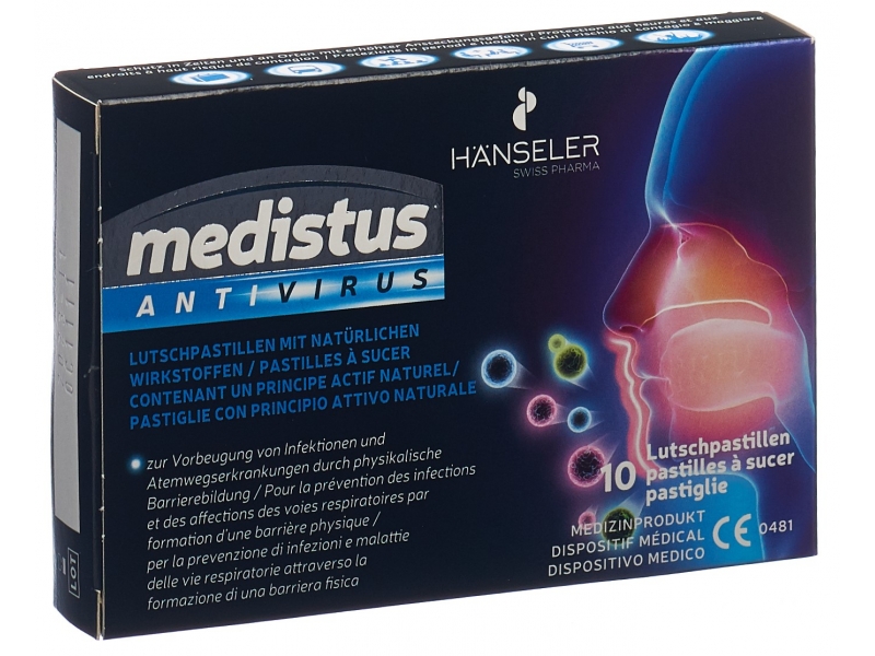 medistus Antivirus Pastillen Frucht 10 Stk