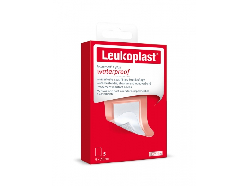 Leukoplast Leukomed T+ 7.2x5cm steril 5 Stk