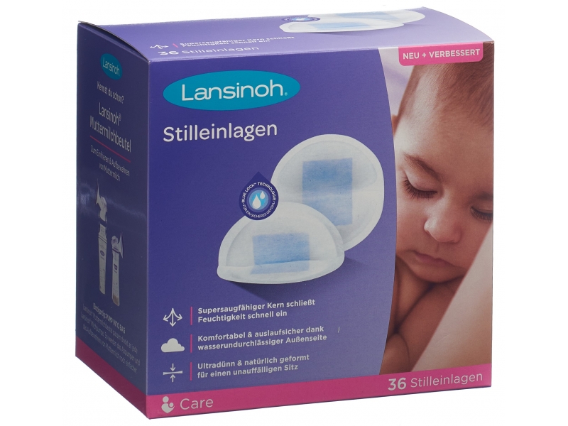 Lansinoh coussinets allaitement jetables 36 pce