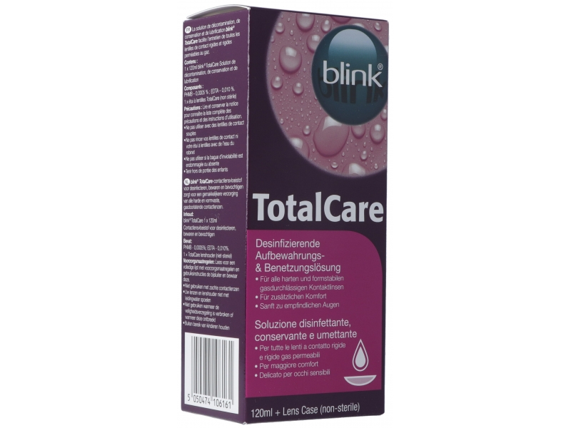 blink TotalCare solution + Lensecase fl 120 ml