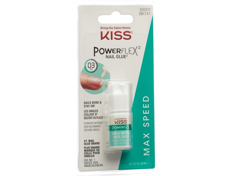 Kiss PowerFlex Nail Glue Maximum Speed