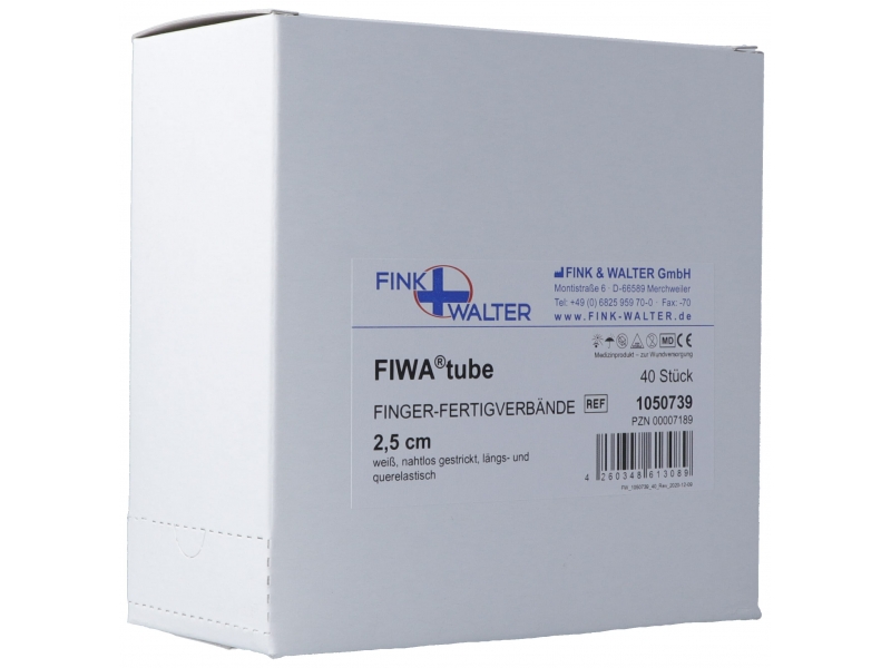 FIWA tube pansement pour doigts 2.5cm carton 40 pce