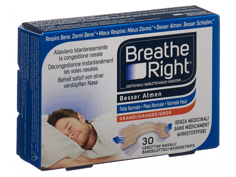 Breathe Right grand 30 pce