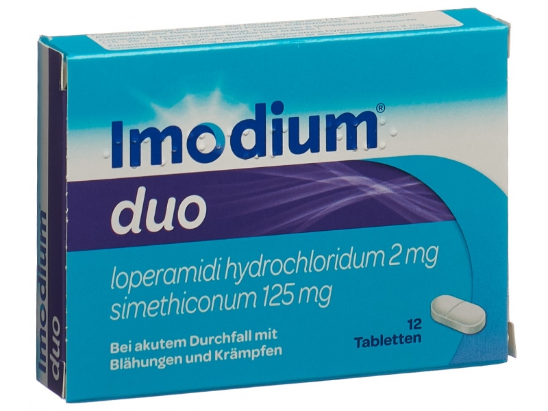 Imodium duo cpr 12 pce