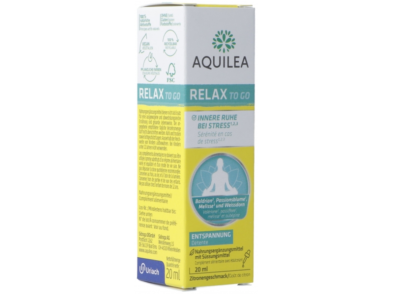 Aquilea Relax To Go Tropfen Pip Fl 20 ml