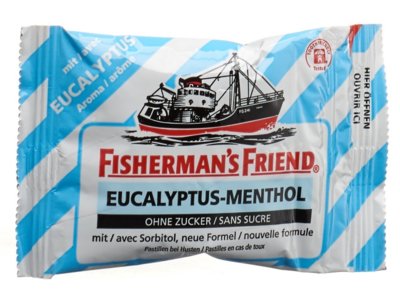 Fisherman's Friend Eucalyptus-Menthol Pastillen ohne Zucker Btl 25 g