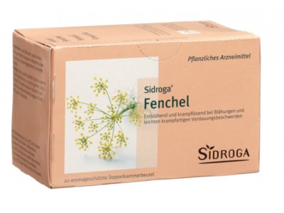 Sidroga fenouil 20 sach 2 g