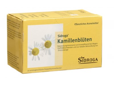 Sidroga fleurs de camomille 20 sach 1.5 g