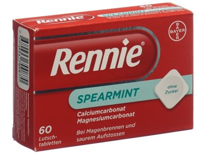 Rennie Spearmint cpr sucer 60 pce