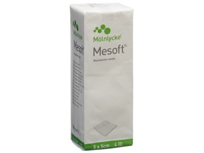 Mesoft NW Kompressen 5x5cm unsteril 100 Stk