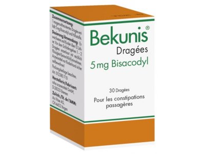 Bekunis dragées 5 mg bisacodyl bte 30 pce