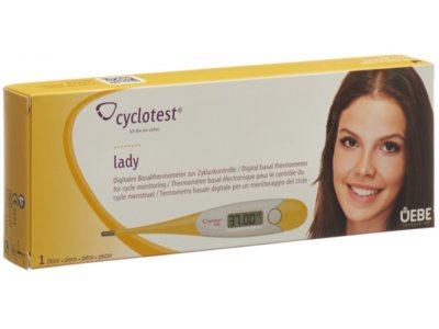 Cyclotest lady thermomètre féminin digital