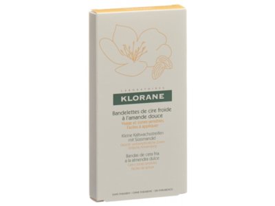 Klorane Bandes dépilatoires visage 6 x 2 pce