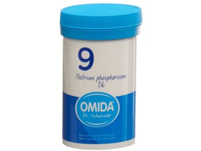 Omida Schüssler no9 natrium phosphoricum cpr 6 D bte 100 g