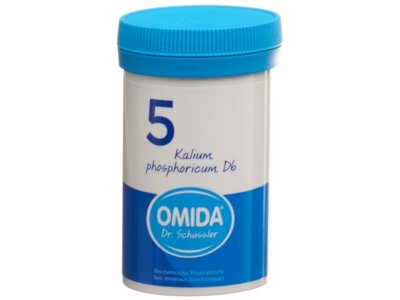 Omida Schüssler no5 kalium phosphoricum cpr 6 D bte 100 g