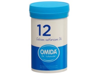 Omida Schüssler no12 calcium sulfuricum cpr 6 D bte 100 g