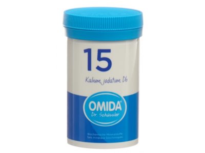 Omida Schüssler no15 kalium jodatum cpr 6 D bte 100 g