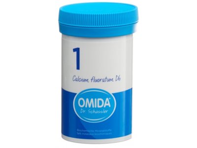 Omida Schüssler Nr1 Calcium fluoratum Tabl D 6 Ds 100 g