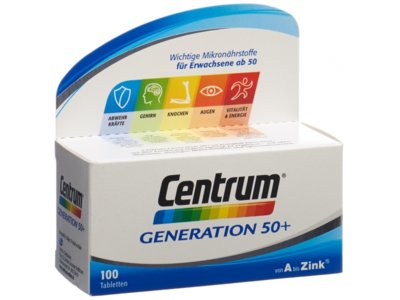 Centrum Generation 50+ Tabl 100 Stk