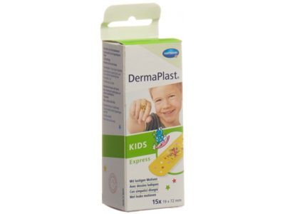 DermaPlast Kids Express Strips 19x72mm 15 pce