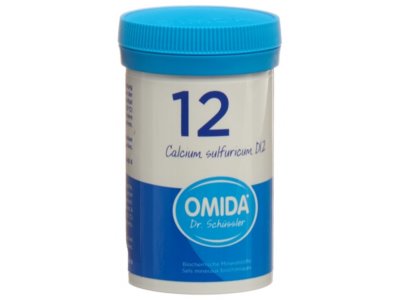 Omida Schüssler Nr12 Calcium sulfuricum Tabl D 12 Ds 100 g