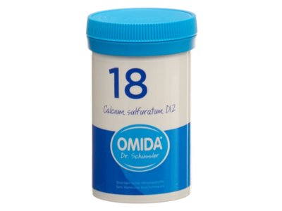 Omida Schüssler Nr18 Calcium sulfuratum Tabl D 12 Ds 100 g