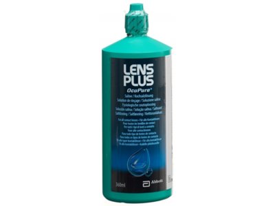 Lens Plus OcuPure solution saline fl 360 ml