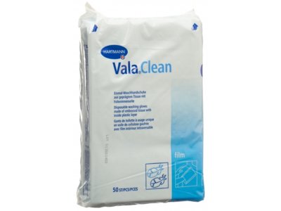 Valaclean Film Einmal Waschhandschuh 50 Stk