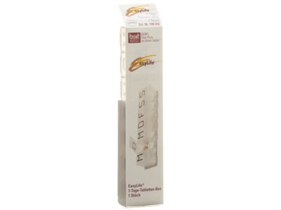 BORT EASYLIFE 7 Tage Tabletten Box transparent