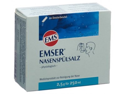 Emser sel de rinçage nasal 20 sach 2.5 g