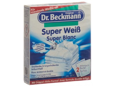 Dr Beckmann super blanc 2 x 40 g