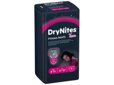 Huggies Drynites couche nuit girl 8-15 ans 9 pce