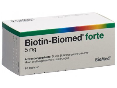 Biotine-Biomed forte cpr 5 mg 90 pce