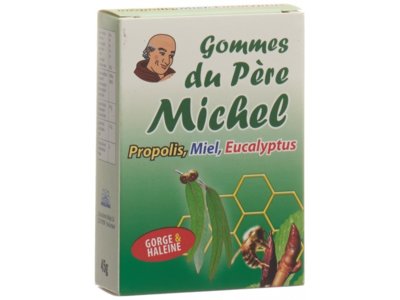 Bioligo Gommes du Père Michel Eucalyptus-Propolis-Oligoéléments-Huiles essentielles 45 g