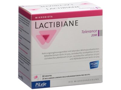 LACTIBIANE Tolérance 20M sach 30 pce