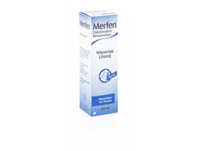 Merfen solution aqueuse incolore spr 50 ml